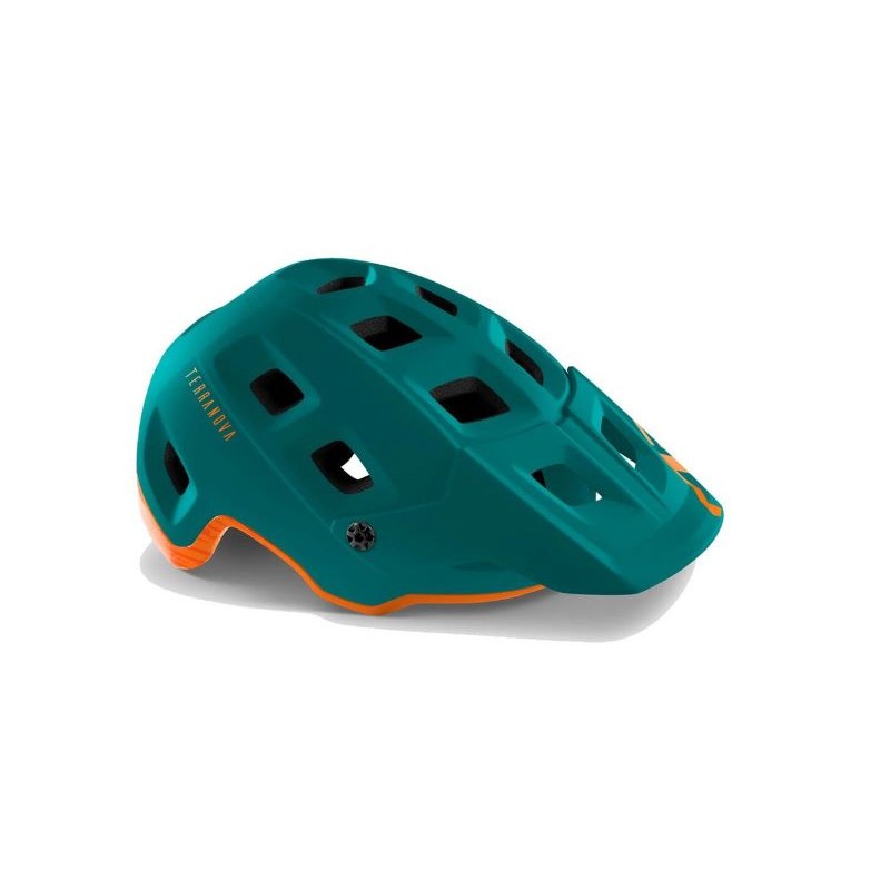 MET Terranova MTB Green/Orange Helm Neu